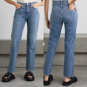 Citizens of Humanity Daphne High Waist Crop Straight Jeans Size 32 |Minimal Chic